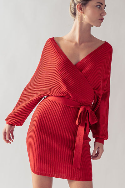 Wrap Dress (Red)