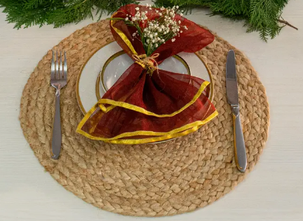 15" Jute Round Placemat