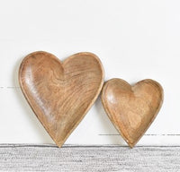 Wood Heart Bowl, 2 sizes