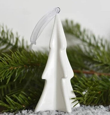 White Tree Ornament