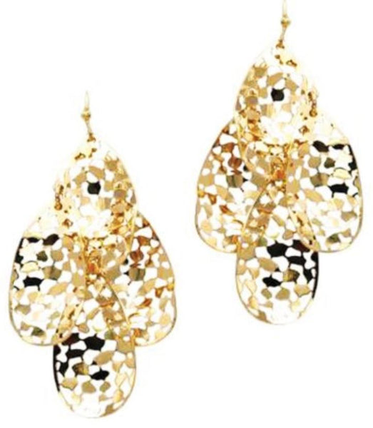 Gold Tegan Earrings