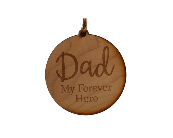 Dad Hero Ornament