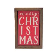 6x4 Merry Christmas Sign