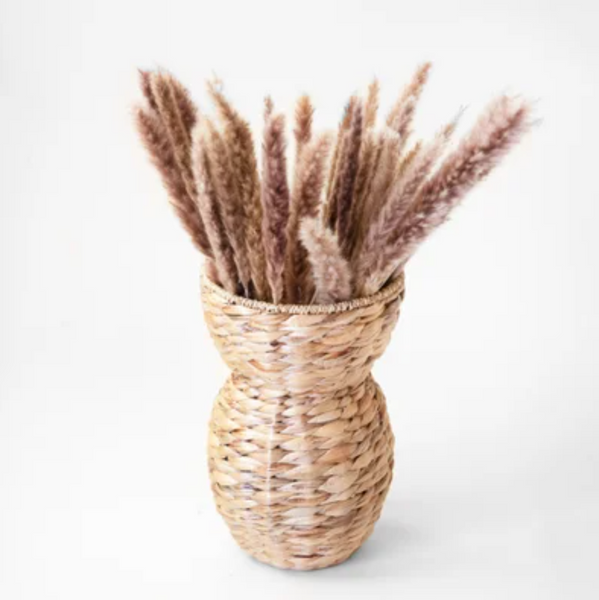 12" Natural Grass Vase