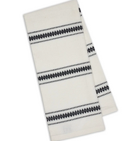 Zig Dobby Stripe Dish Towel