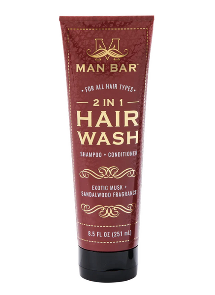 Exotic Musk and Sandalwood 2 in 1 Hair Wash
