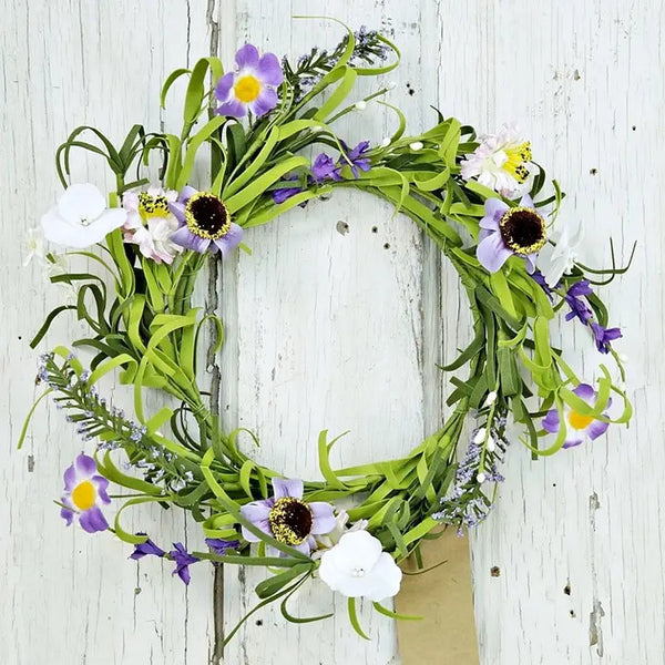 12" Spring Lilac Wreath