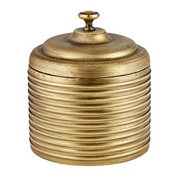 Gold Metal Pot - Small