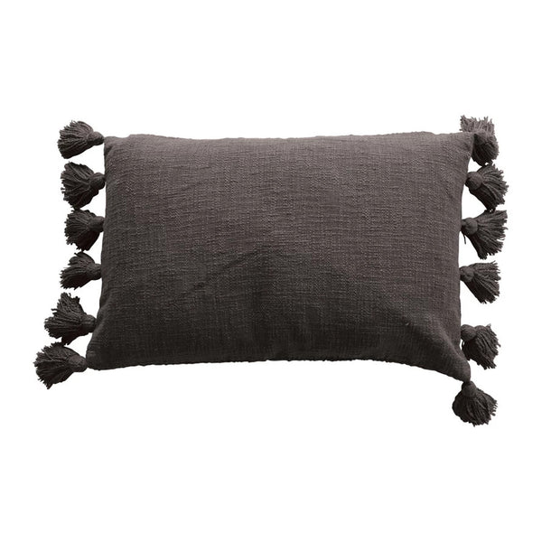 24" Slub Lumbar Pillow