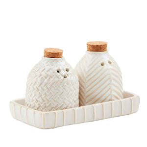 Textured Salt Pepper Set
