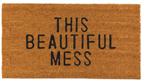 This Beautiful Mess Door Mat