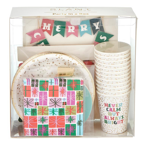 Holiday Plaid Party In a Box