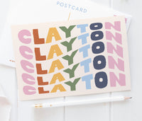 Clayton Post Card