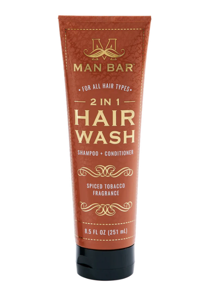 Spiced Tobacco 2 in 1 Hair Wash