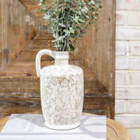 10" Heirloom Handle Vase