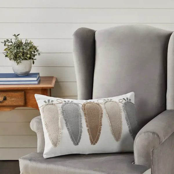 Burlap Carrot Pillow
