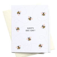 Happy Bee Day Greeting Card