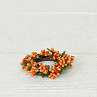 1.5" Pip Berry Napkin Ring - Mustard