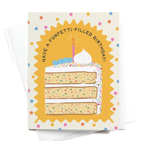 Funfetti Filled Birthday Greeting Card