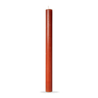 10" Straight Burnt Sienna Candle