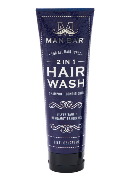 Silver Sage and Bergamot 2 in 1 Hair Wash