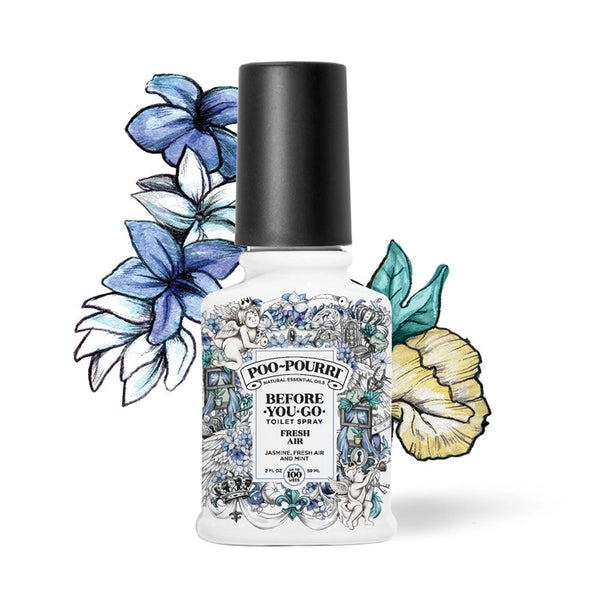 Fresh Air Toilet Spray 2oz Boxed