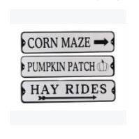 Metal Fall Sign, 3 styles