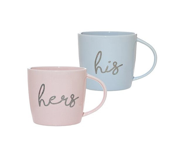 His and Her Mug Set