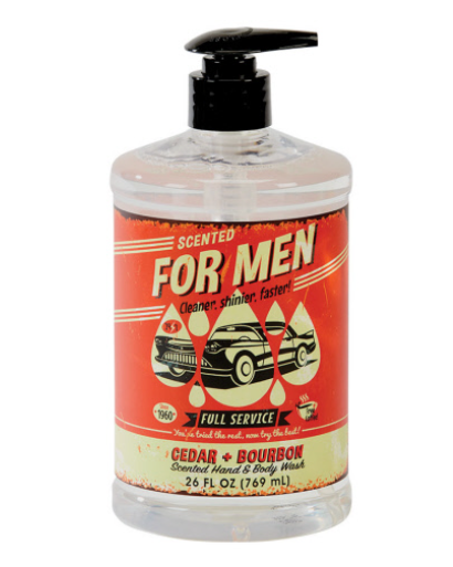 26oz Cedar and Bourbon Body Wash for Men