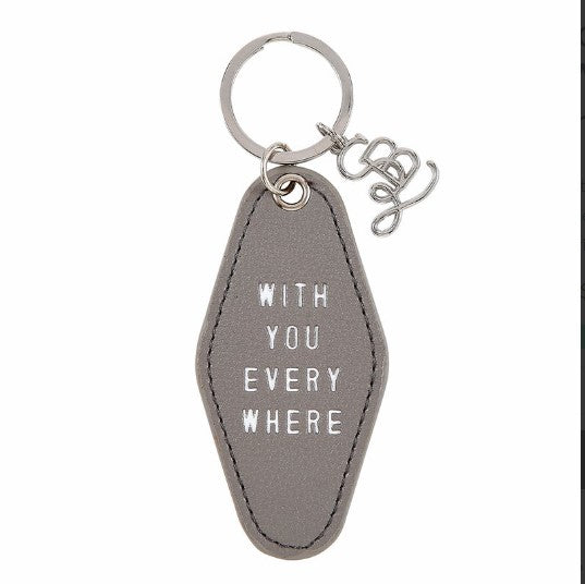 With You Everywhere Key Chain