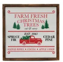 Farm Fresh Truck Sign