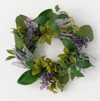 23" Lavender Foliage Wreath