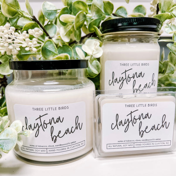 Claytona Beach - Candles and Melts (3 Options)