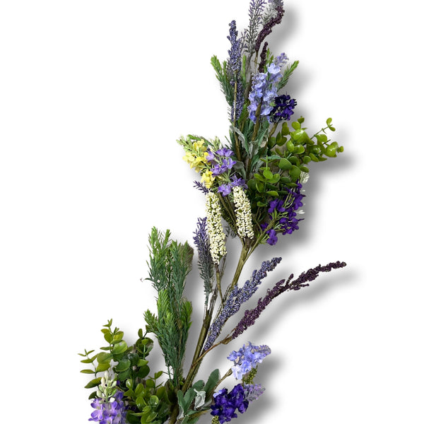 6' Lavender Wisteria Garland