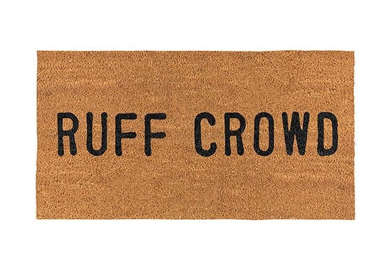 Ruff Crowd Door Mat