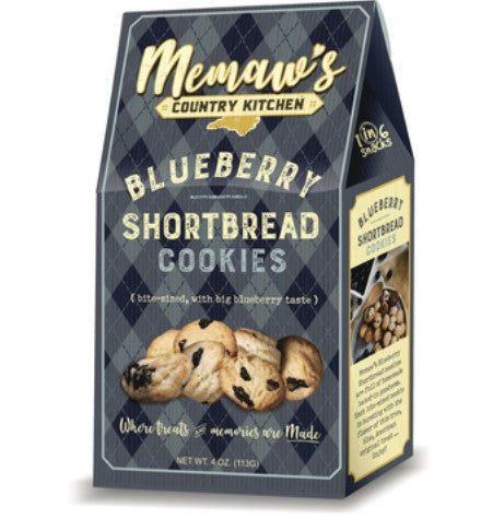 Memaws Blueberry Shortbread Cookies