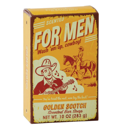 Golden Scotch Soap for Men